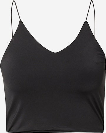 Hoermanseder x About You Top 'Romy' in Black: front