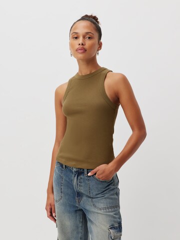 LeGer by Lena Gercke - Top 'Dilara' en verde: frente