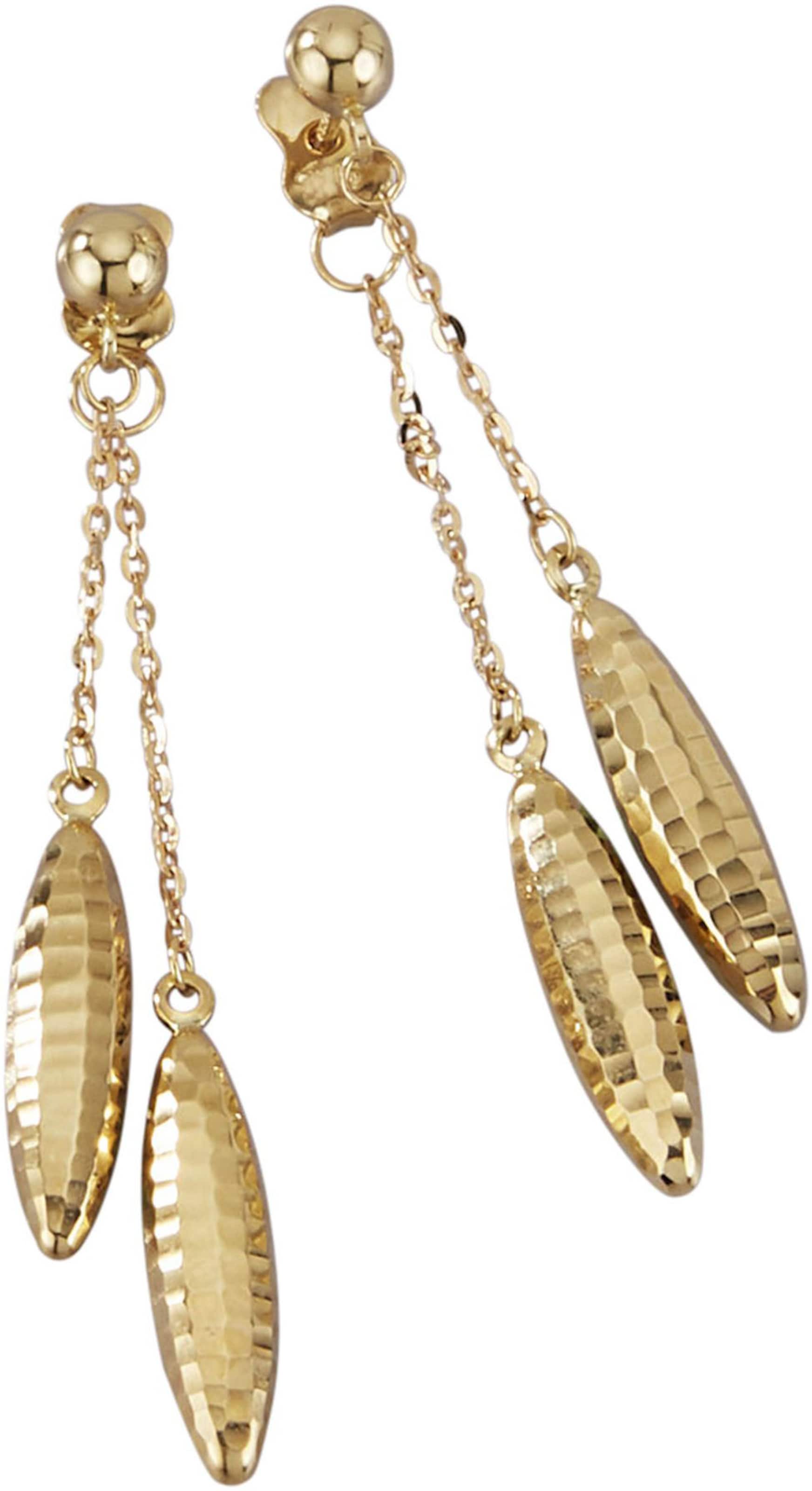 FIRETTI Ohrringe in Gold: Vorderseite