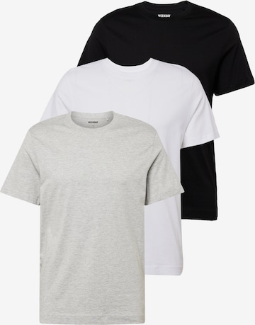 Tricou de la WEEKDAY pe negru: față