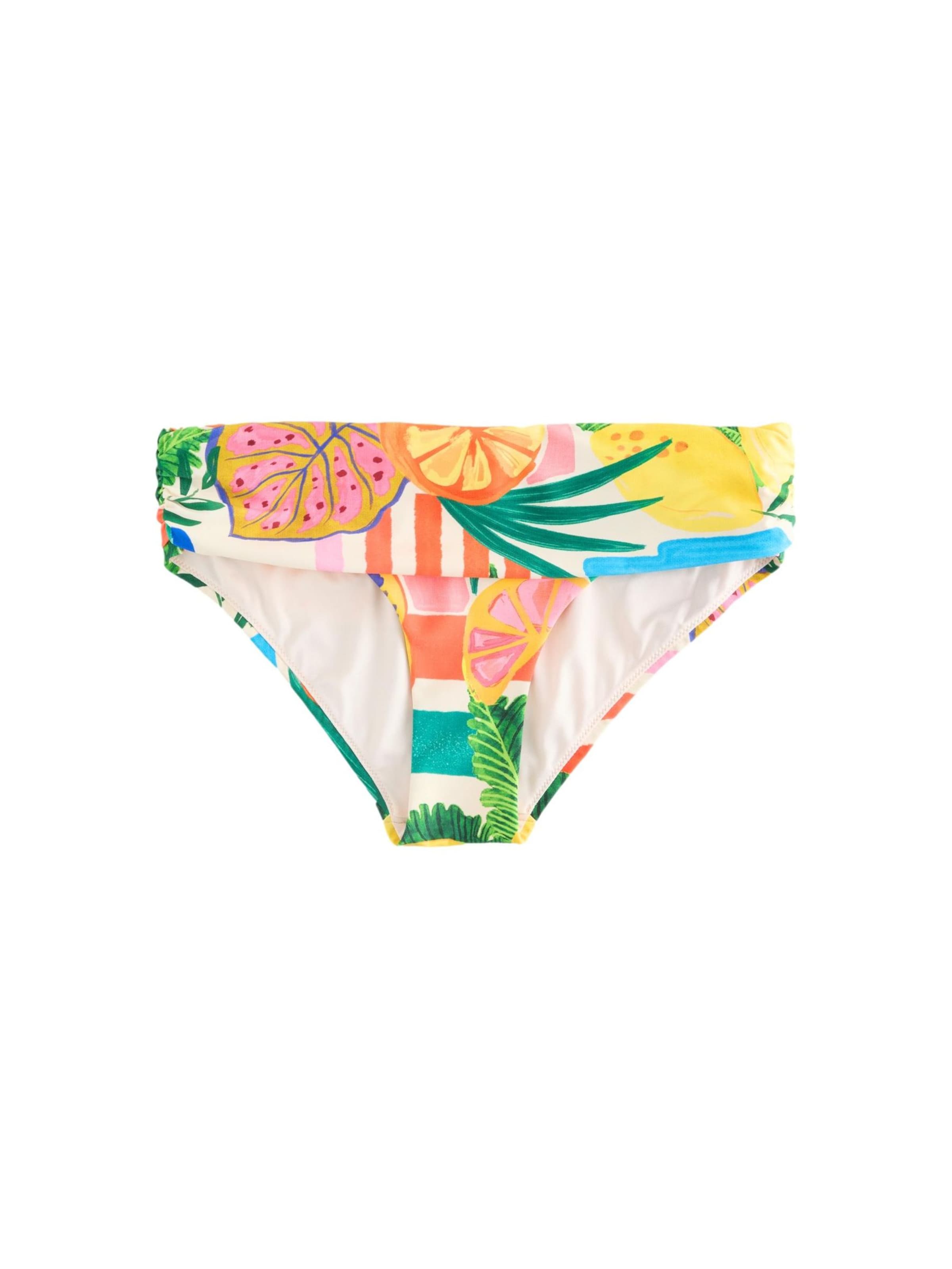 Next Долнище на бански тип бикини в зелено: отпред