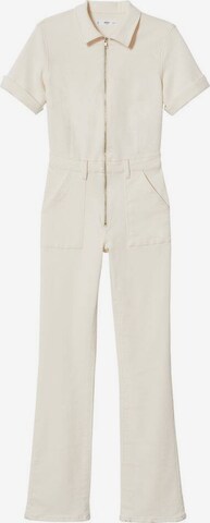 MANGO Jumpsuit 'Iggy' in Beige: front