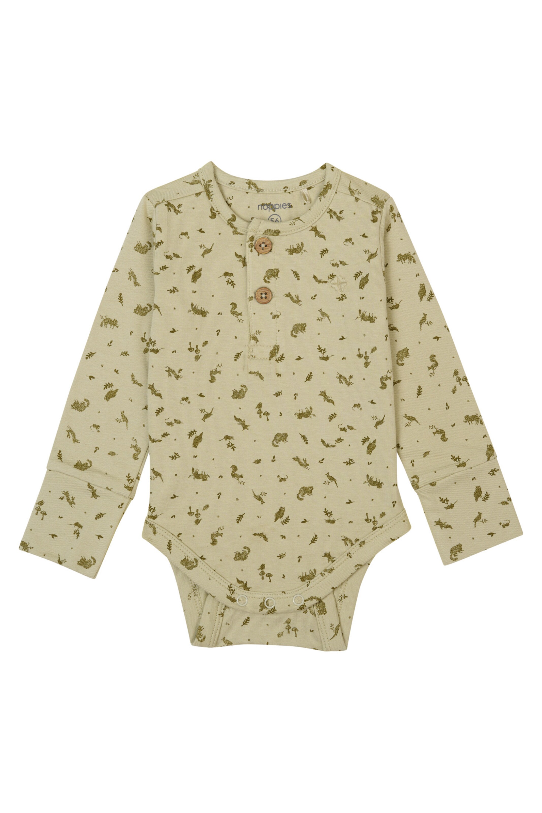 Noppies Romper/bodysuit 'Gema' in Green: front