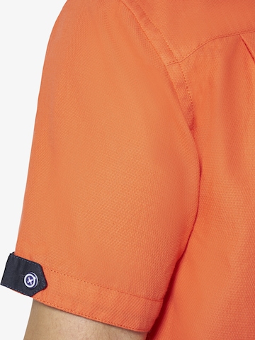 BABISTA Regular fit Button Up Shirt 'Stefzite' in Orange