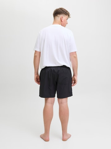 Shorts de bain 'JPSTMaui' Jack & Jones Plus en noir