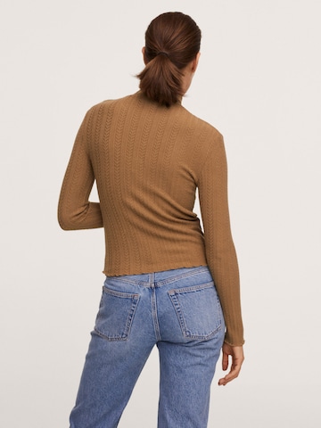 Pull-over 'FIGA' MANGO en marron