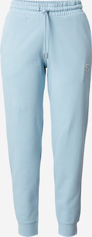 mėlyna PUMA Siaurėjantis Kelnės 'ESS ELEVATED': priekis