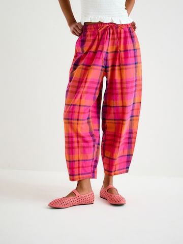 Wide leg Pantaloni di Next in rosa: frontale