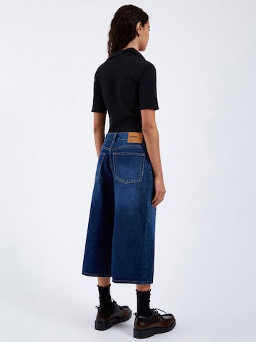 Dr. Denim Loosefit Jeans 'Dace Mid Wide Capri'‌‌‌‌‌‌ in Blau
