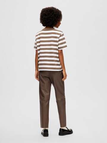 SELECTED FEMME Shirt in Brown