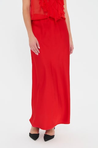 SAINT TROPEZ Skirt 'SZLodisa' in Red: front