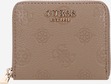 Porte-monnaies 'CRESIDIA II SLG SML ZIP AROUND' GUESS en beige : devant