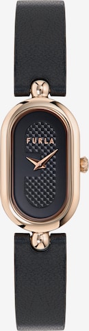 FURLA Analog watch in Black: front