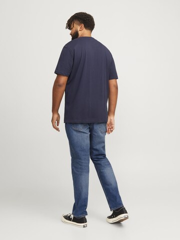 Jack & Jones Plus Slimfit Τζιν 'JJIGLENN JJORIGINAL' σε μπλε