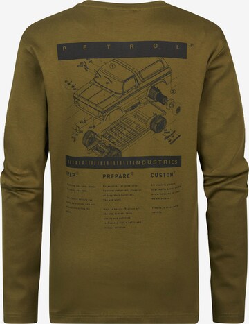 Petrol Industries Shirt 'Steamwood' in Grün