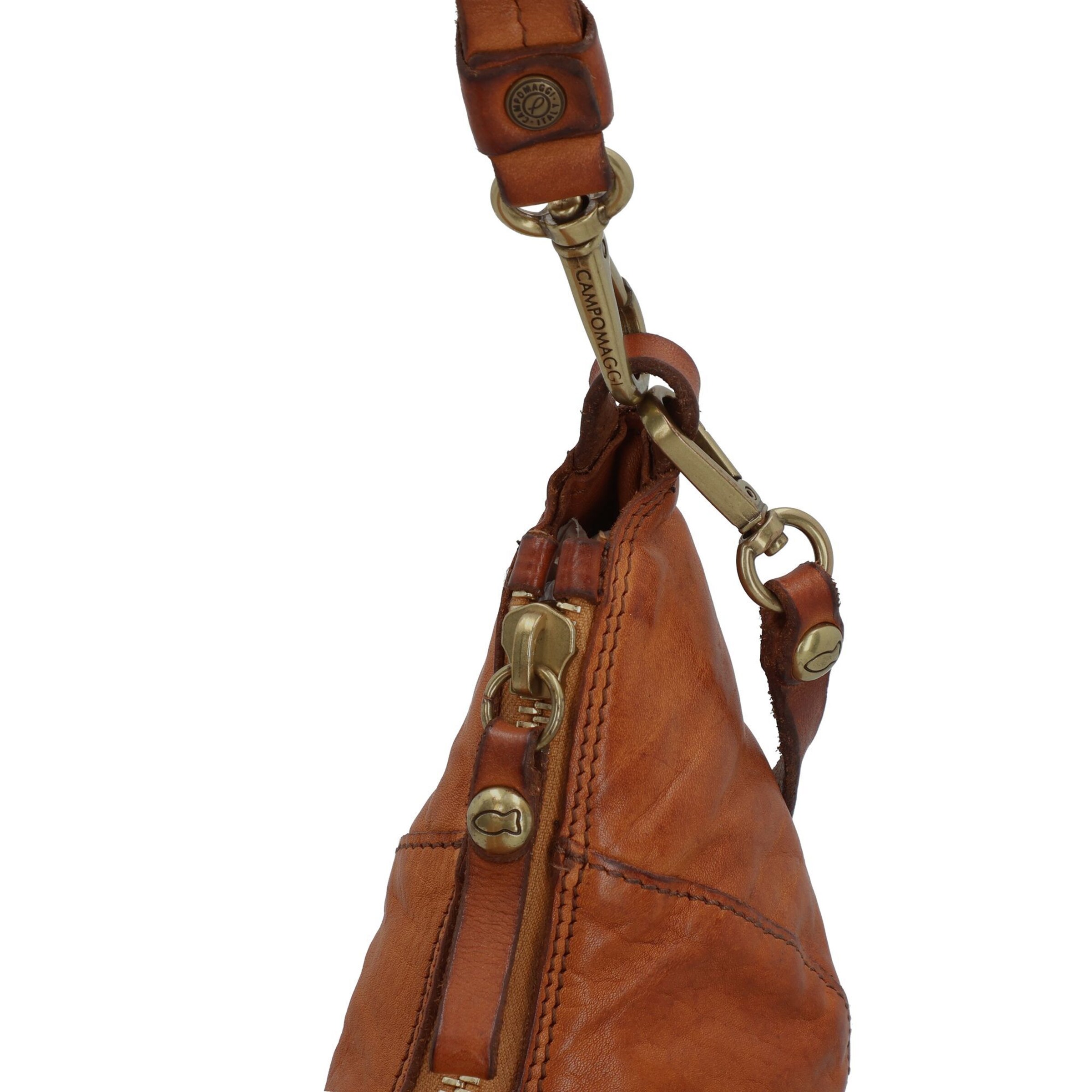 Campomaggi Schultertasche 'Monospalla' in Braun