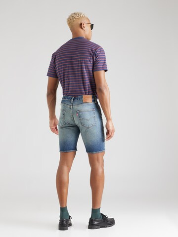 LEVI'S ® Slimfit Shorts '501' in Blau