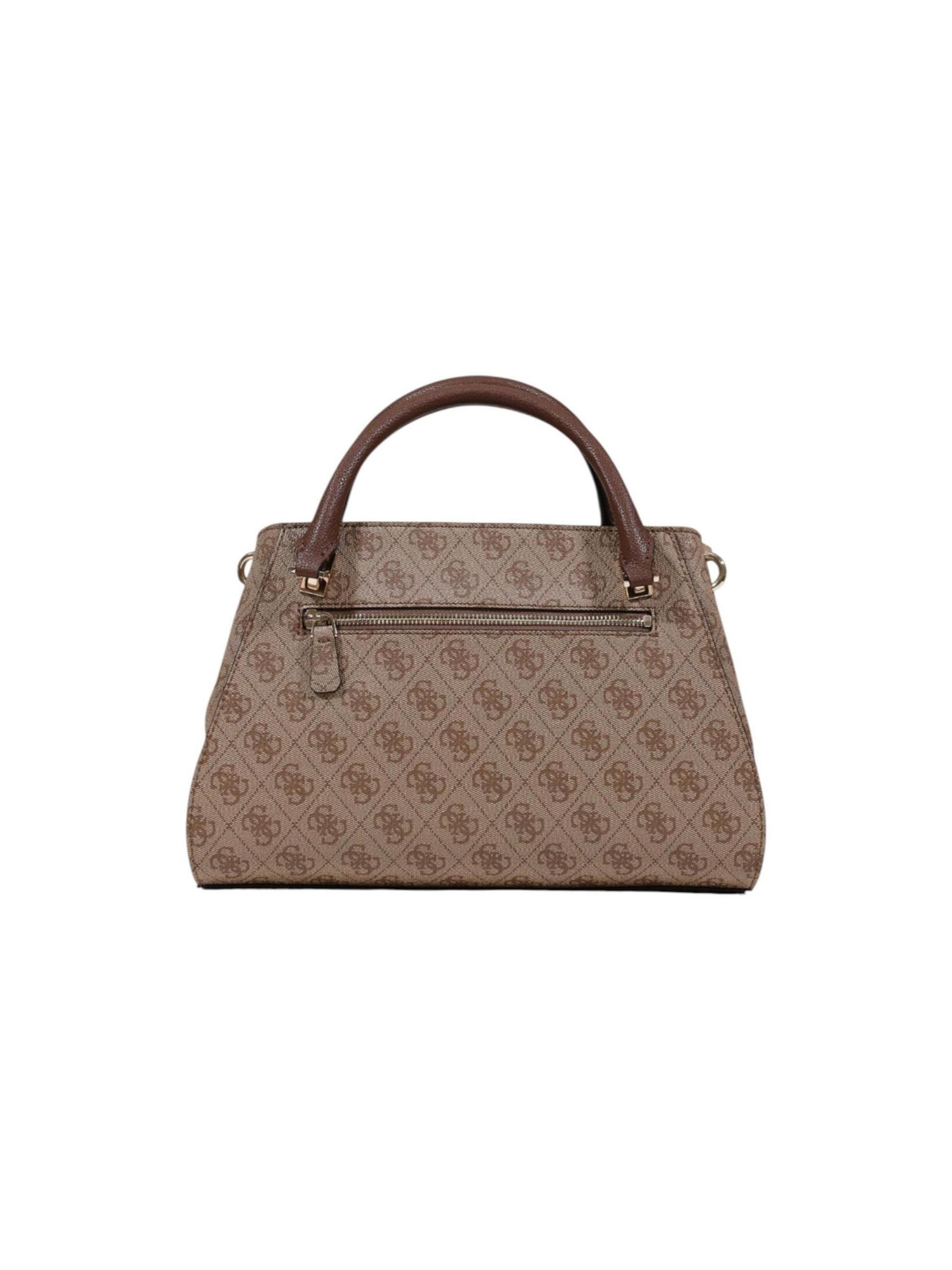 GUESS - Bolso de hombro 'NOELLE II LUXURY SATCHEL HWBG96 72070' en marrón