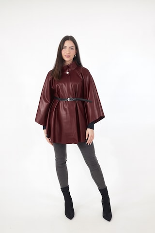 Veste mi-saison Elara en rouge