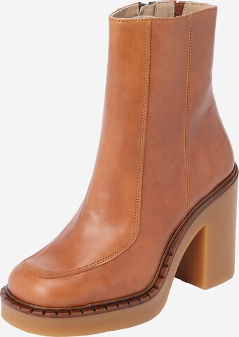 Bottines ANGULUS en marron : devant