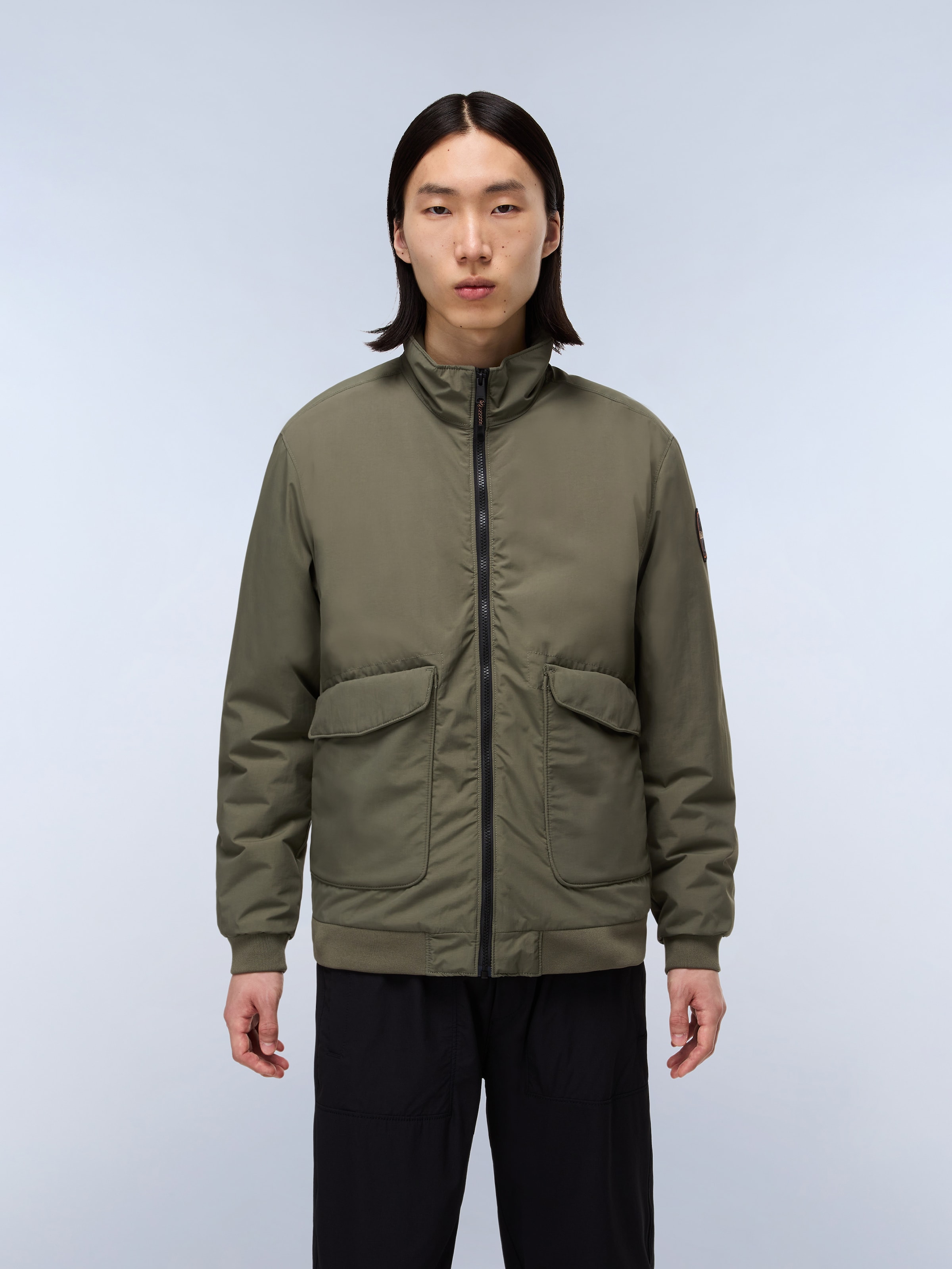 NAPAPIJRI Between-Season Jacket 'A-Giovi' in Olive | ABOUT YOU