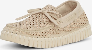 Mocassin 'TULIP3074' ILSE JACOBSEN en blanc : devant