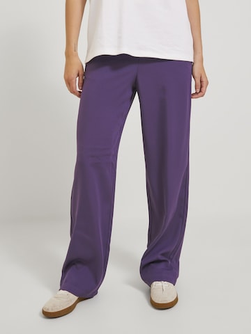 Wide Leg Pantalon 'Poppy' JJXX en violet : devant