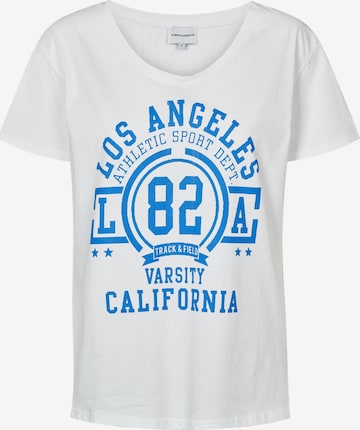 americandreams Top 'T-shirt' in Blau: Vorderseite