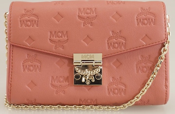 MCM Handtasche klein Leder One Size in Pink: predná strana