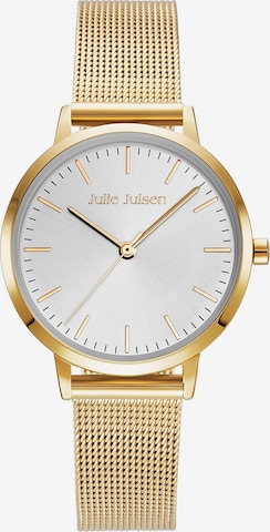 Julie Julsen Analog Watch in Gold: front