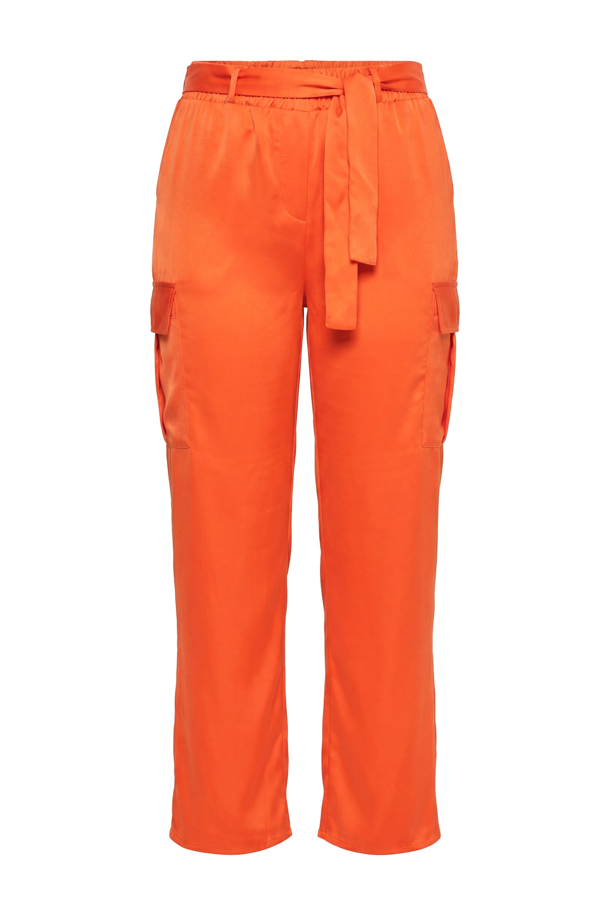 MIAMODA Regular Cargobroek in Oranje: voorkant
