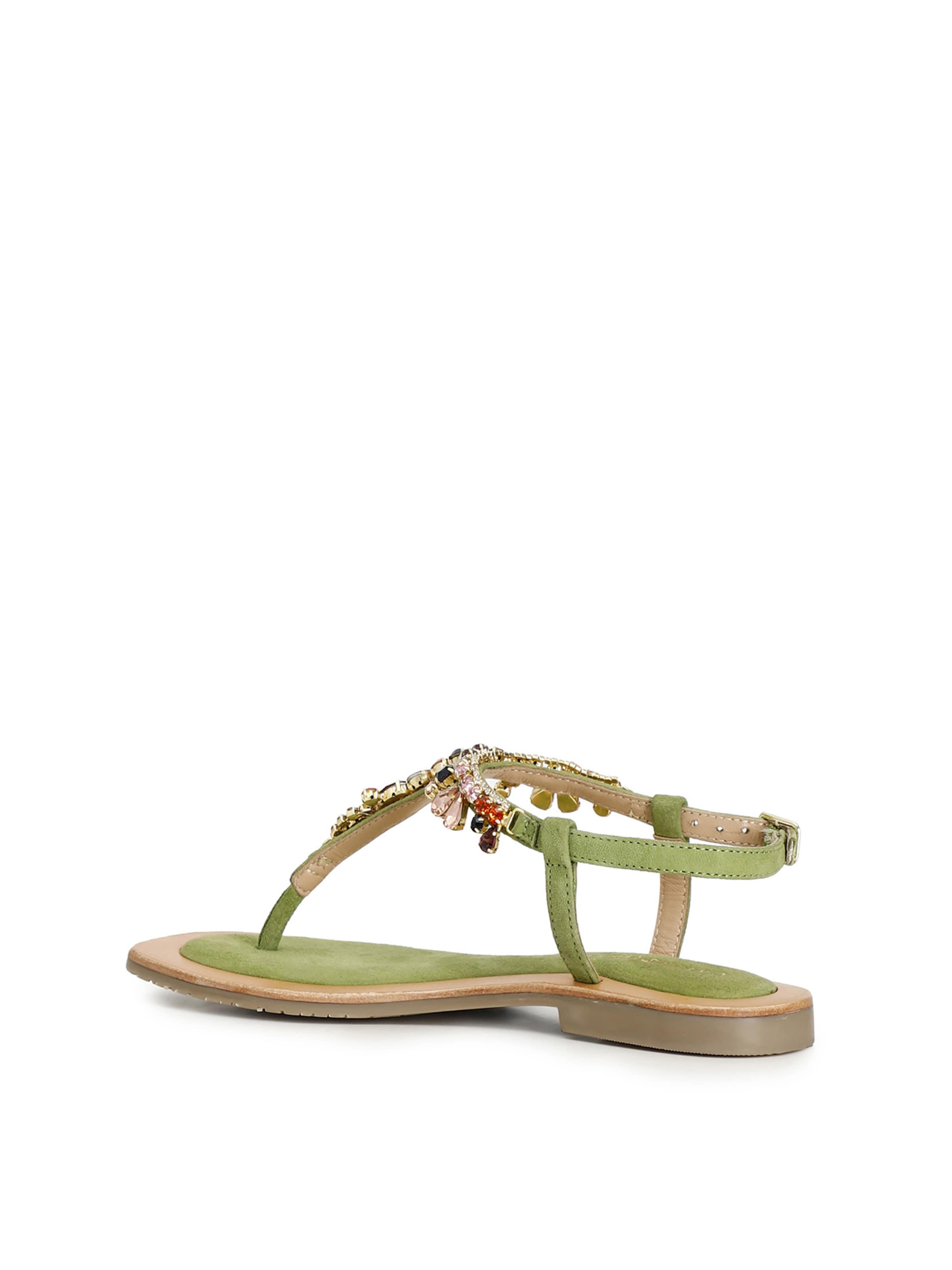 CAFè NOIR Teenslipper in Groen