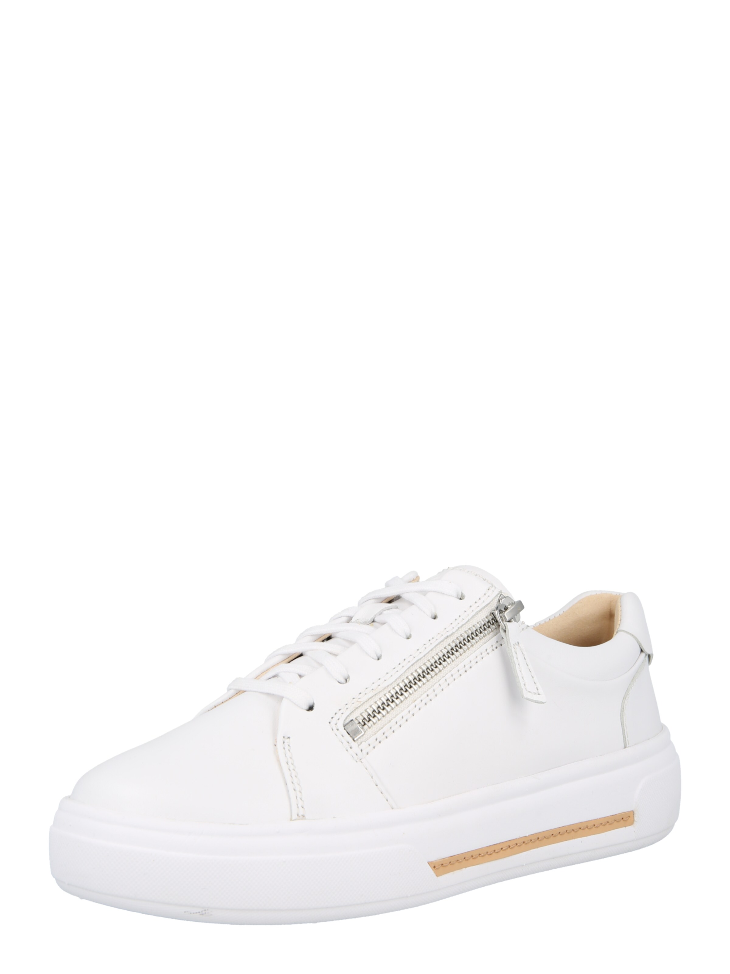 Sneaker low 'Hollyrose' de la CLARKS pe alb: față