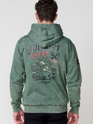 KOROSHI Sweatshirt i grøn: forside