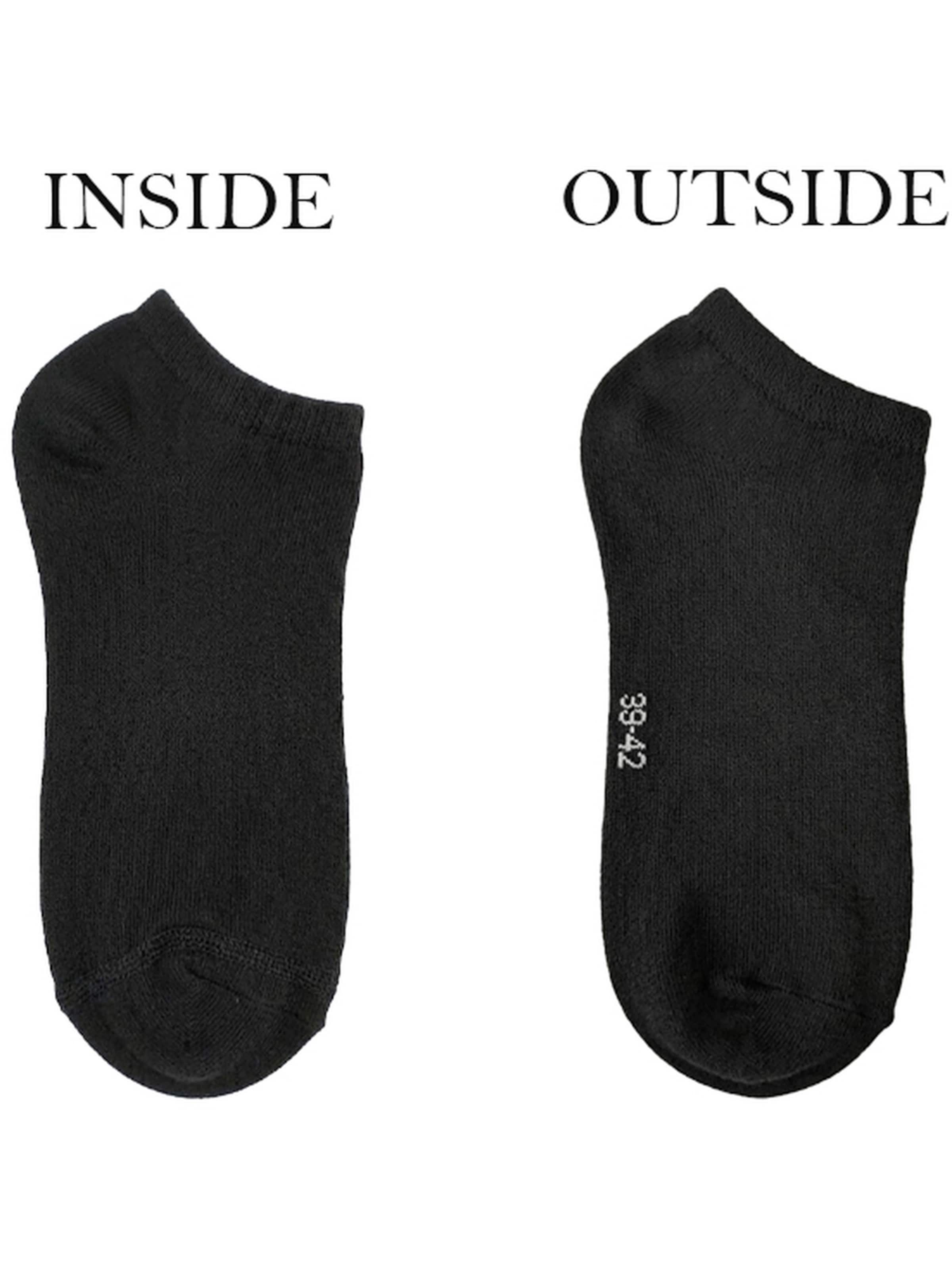 El Sueno Socks 'Sneaker Socken' in Black