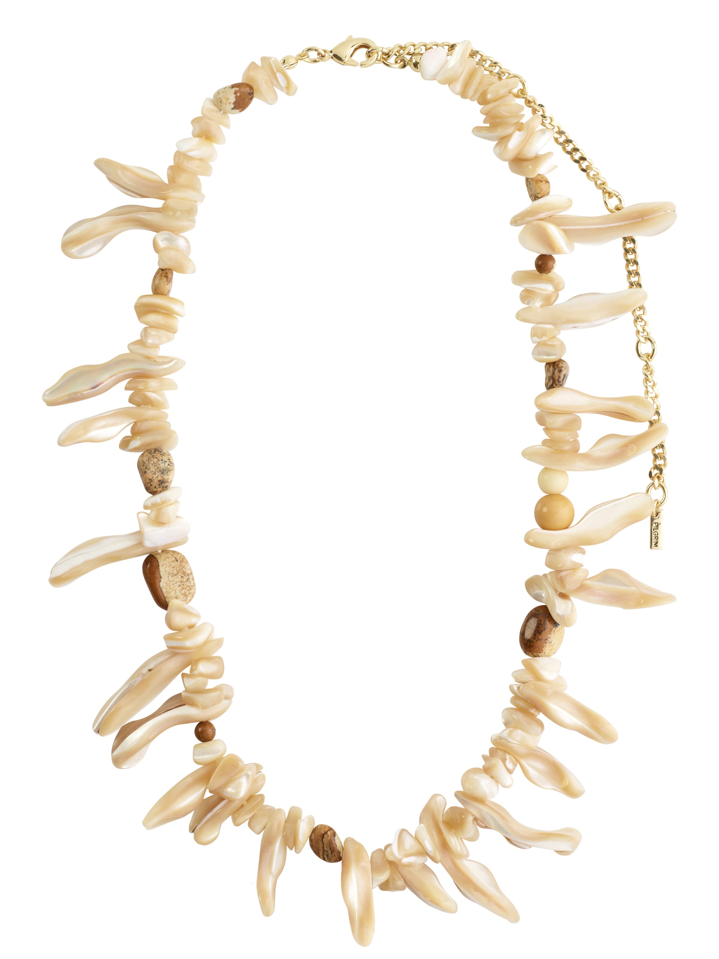 Chaîne 'Light' Pilgrim en beige : devant