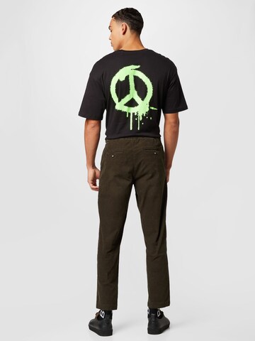 Regular Pantalon Lindbergh en vert