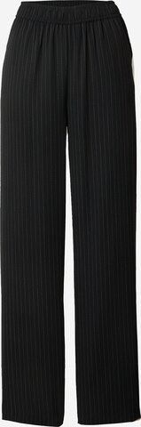 Wide leg Pantaloni 'PIRA' di Y.A.S in nero: frontale