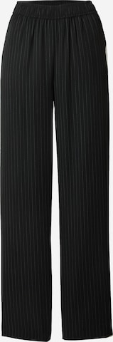 Wide leg Pantaloni 'PIRA' de la Y.A.S pe negru: față