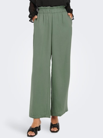 JDY - Loosefit Pantalón 'Gry' en verde: frente