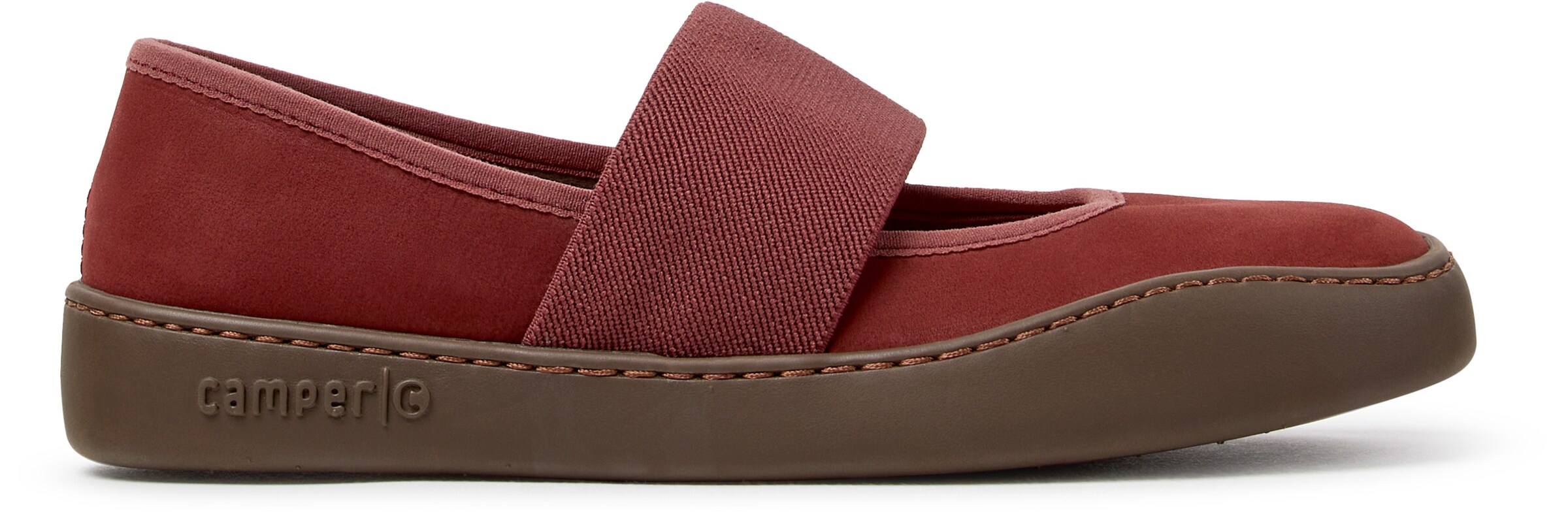 CAMPER - Bailarinas con hebilla ' Peu Touring ' en rojo