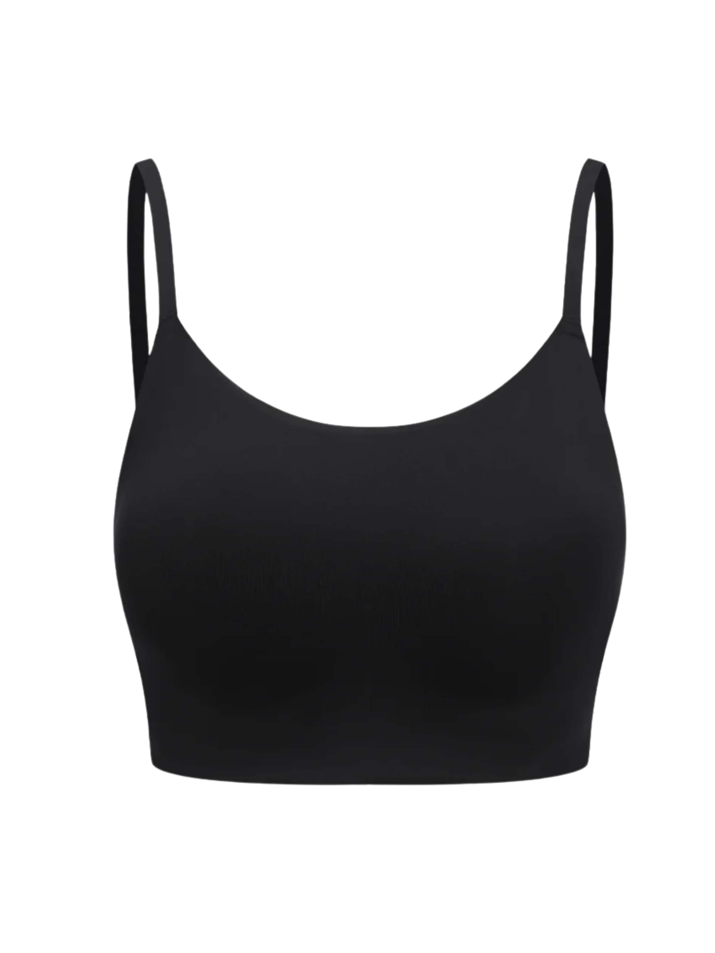 Bustier Soutien-gorge 'Scoop Neck BH' cfab (formerly creamy fabrics) en noir : devant