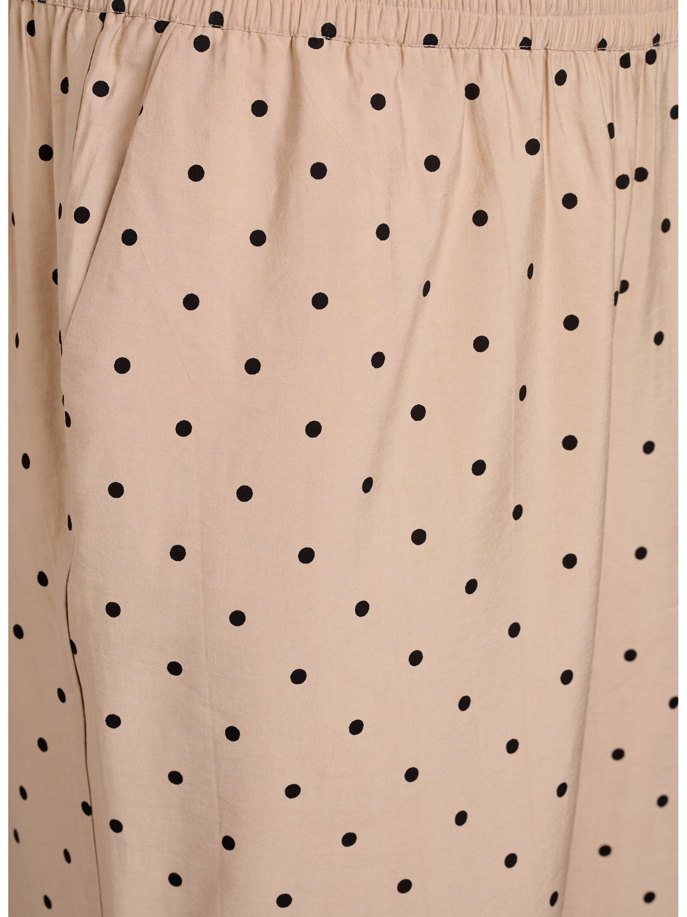 Loosefit Pantalon Zizzi en beige