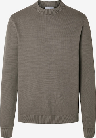 Pullover 'SLHDane' di SELECTED in marrone: frontale