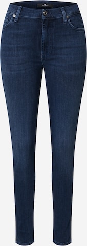 7 for all mankind Skinny Jeans in Blauw: voorkant