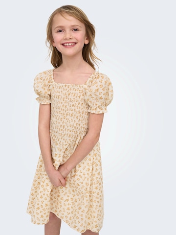 ONLY GIRLS - Vestido 'KOGERIL' en blanco: frente