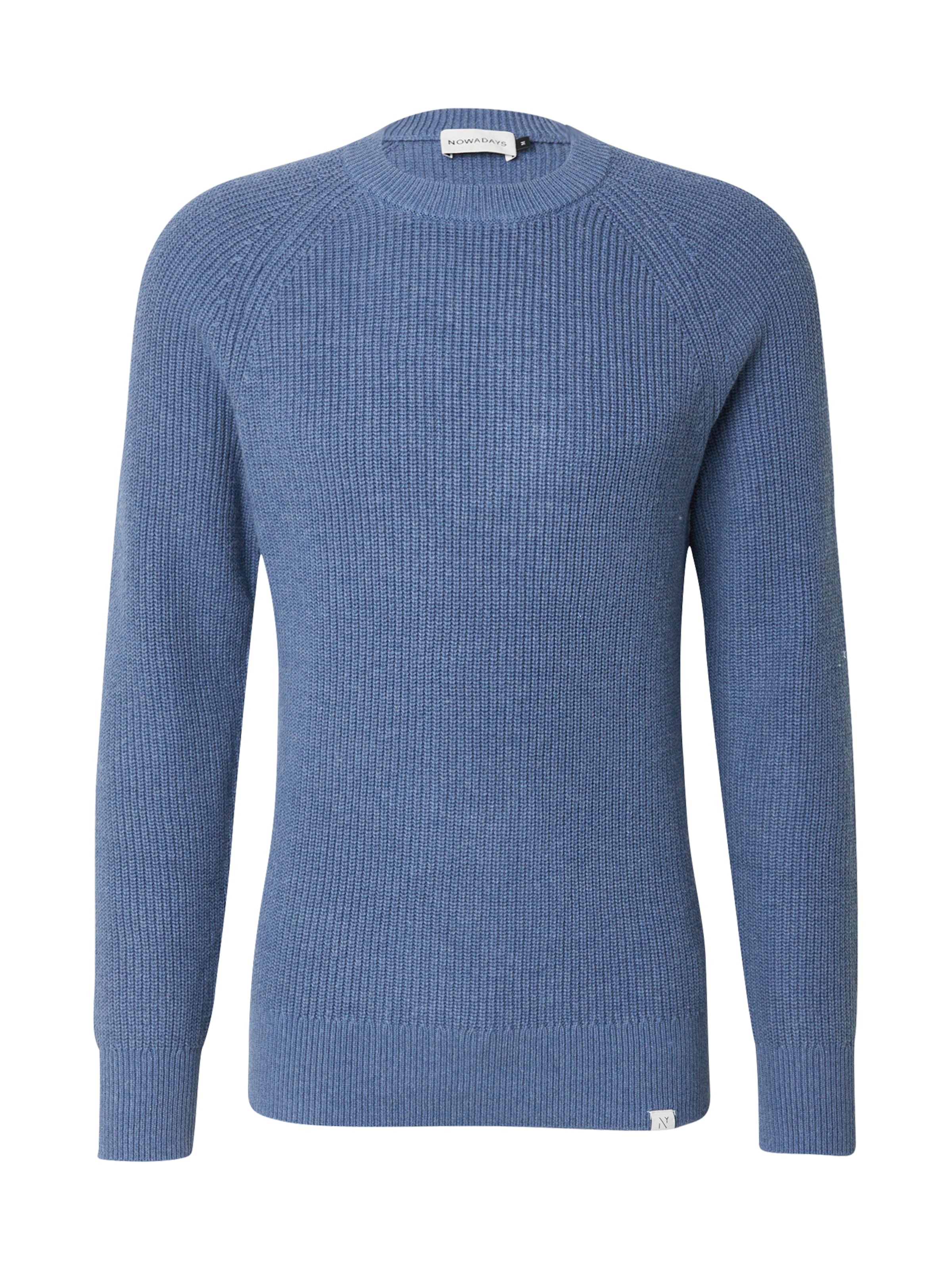 NOWADAYS Sweter w kolorze niebieski: przód