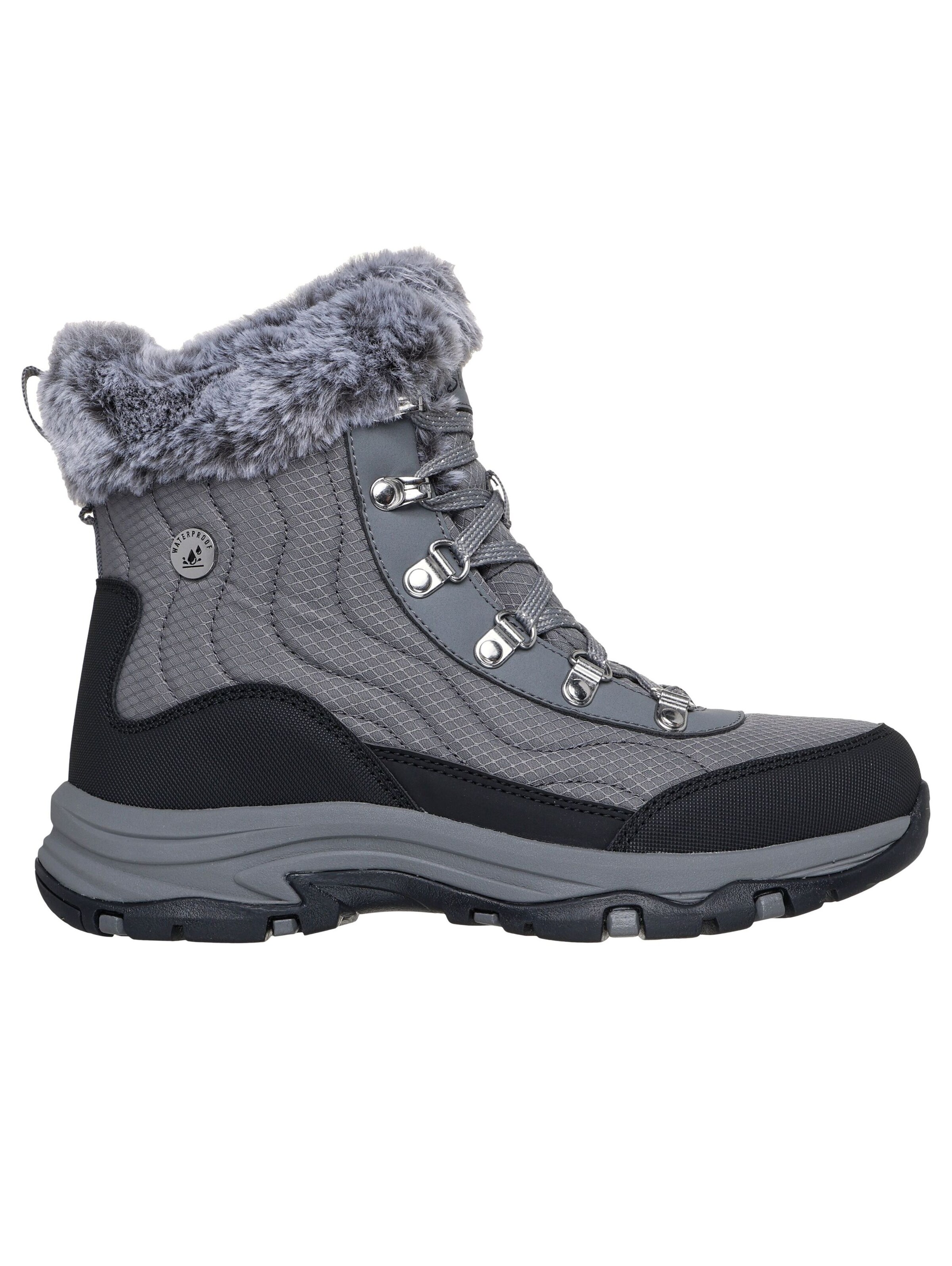 SKECHERS Stiefelette  'TREGO-STORMIE' in Grau