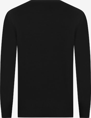 DENIM CULTURE Sweter w kolorze czarny