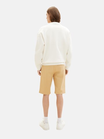 TOM TAILOR DENIM Slim fit Chino Pants in Beige